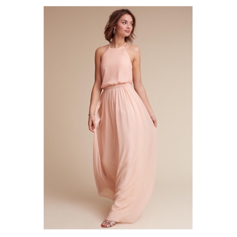 Donna Morgan Alana Chiffon Bridesmaid Dress